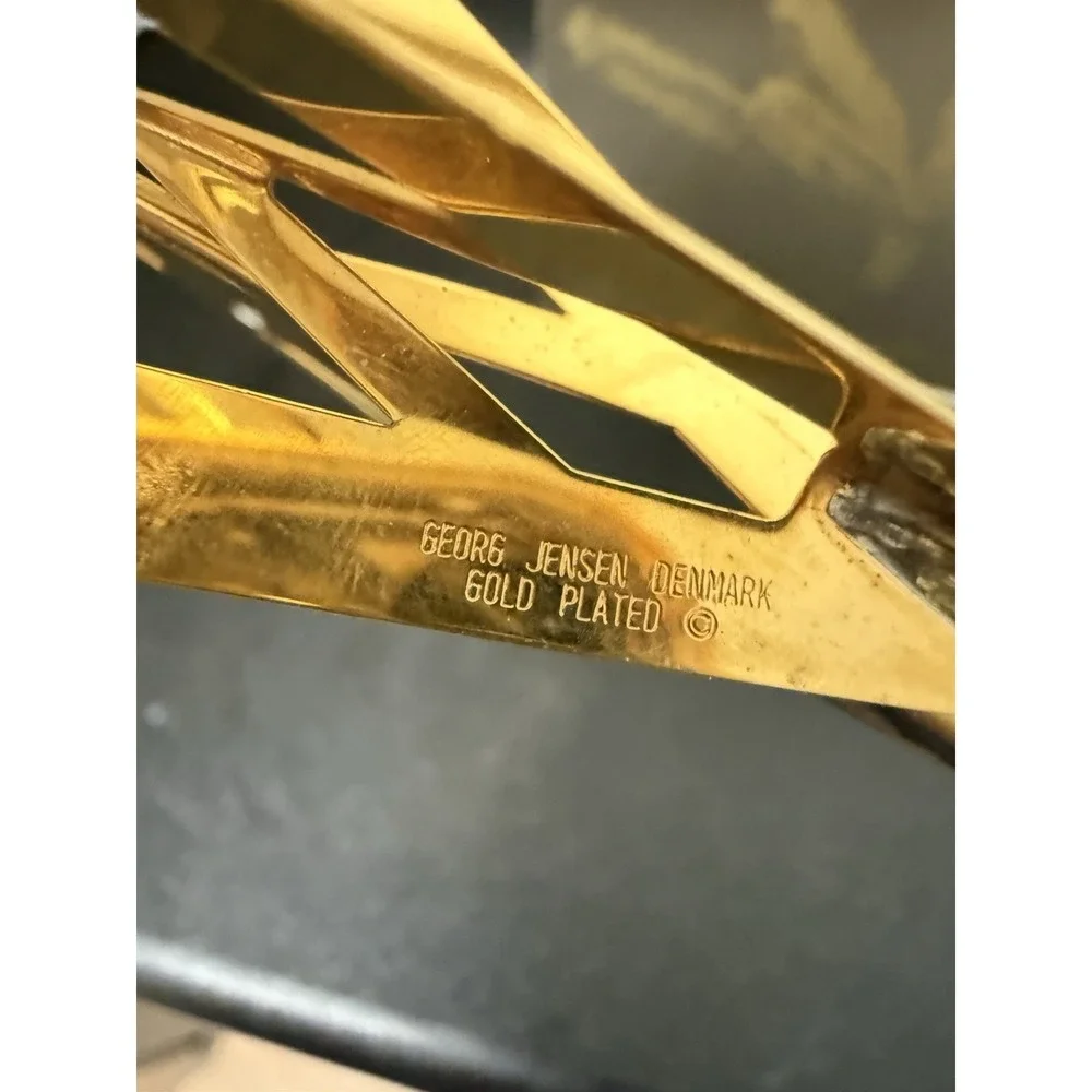 Georg Jensen Medium Gold Top Star - Flemminh Eskildsem In Box